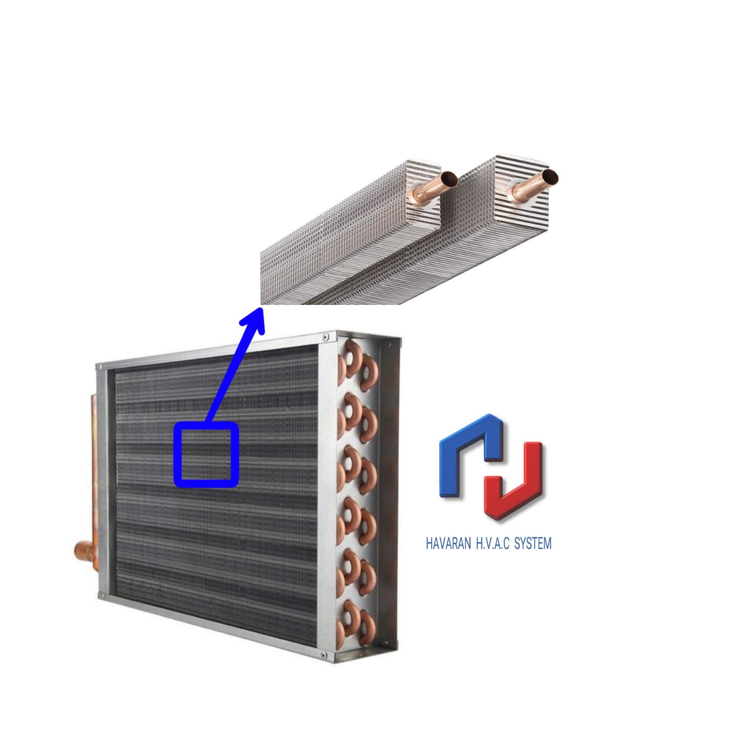 طراحی و ساخت تخصصی انواع کویل های صنعتی (سرمایشی و گرمایشی)